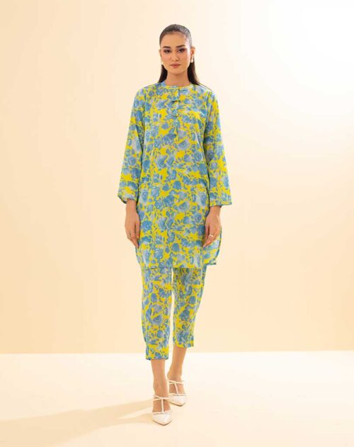 PRINTED LAWN 2PCS STITCHED