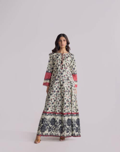 Printed Lawn Maxi