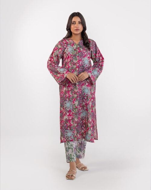 Cotton tilla printed embroidered 2 Pcs Suit