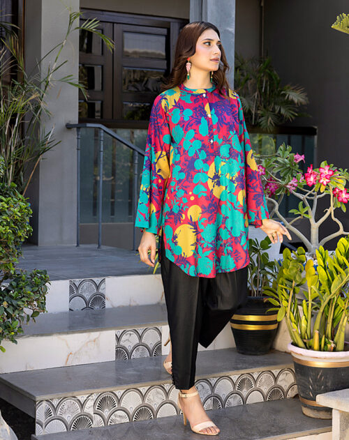 ONE PC PRINTED LAWN SHIRT