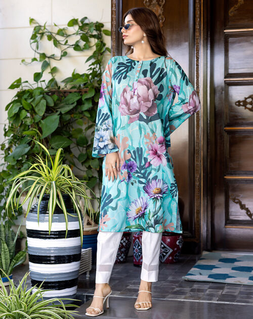 ONE PC PRINTED LAWN SHIRT