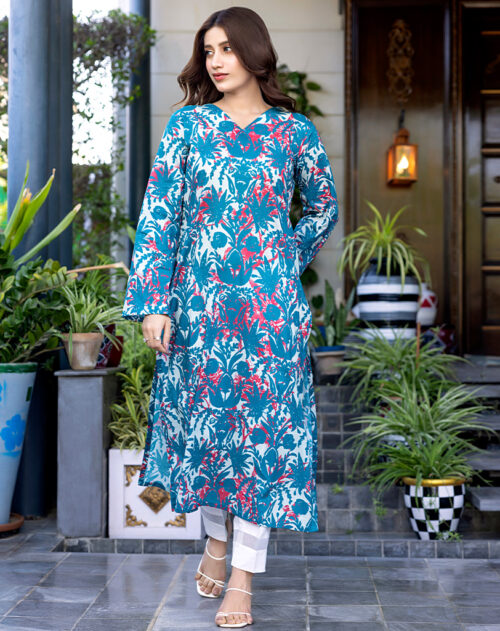 ONE PC PRINTED LAWN SHIRT