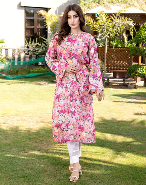 ONE PC PRINTED LAWN SHIRT