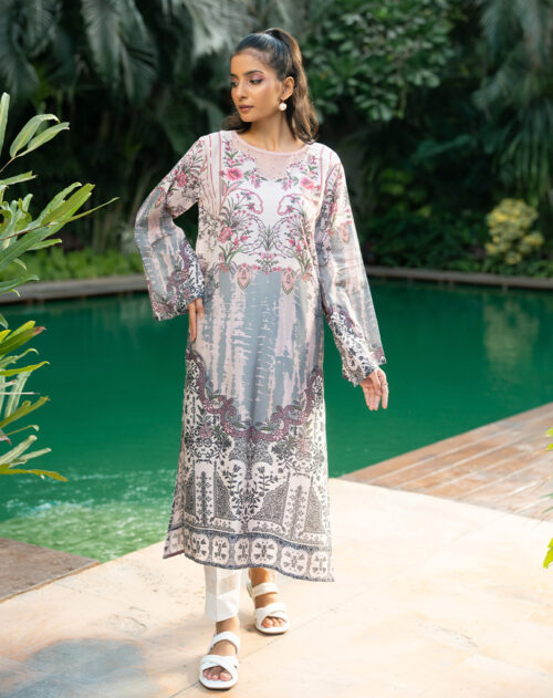 Printed Lawn 1 Pcs Suit