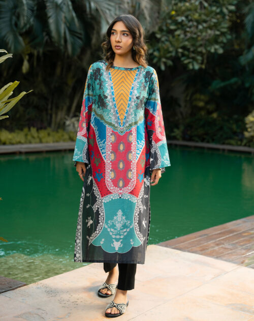 Printed Lawn 1 Pcs Suit