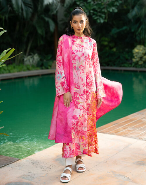 Printed Lawn 2 Pcs Suit
